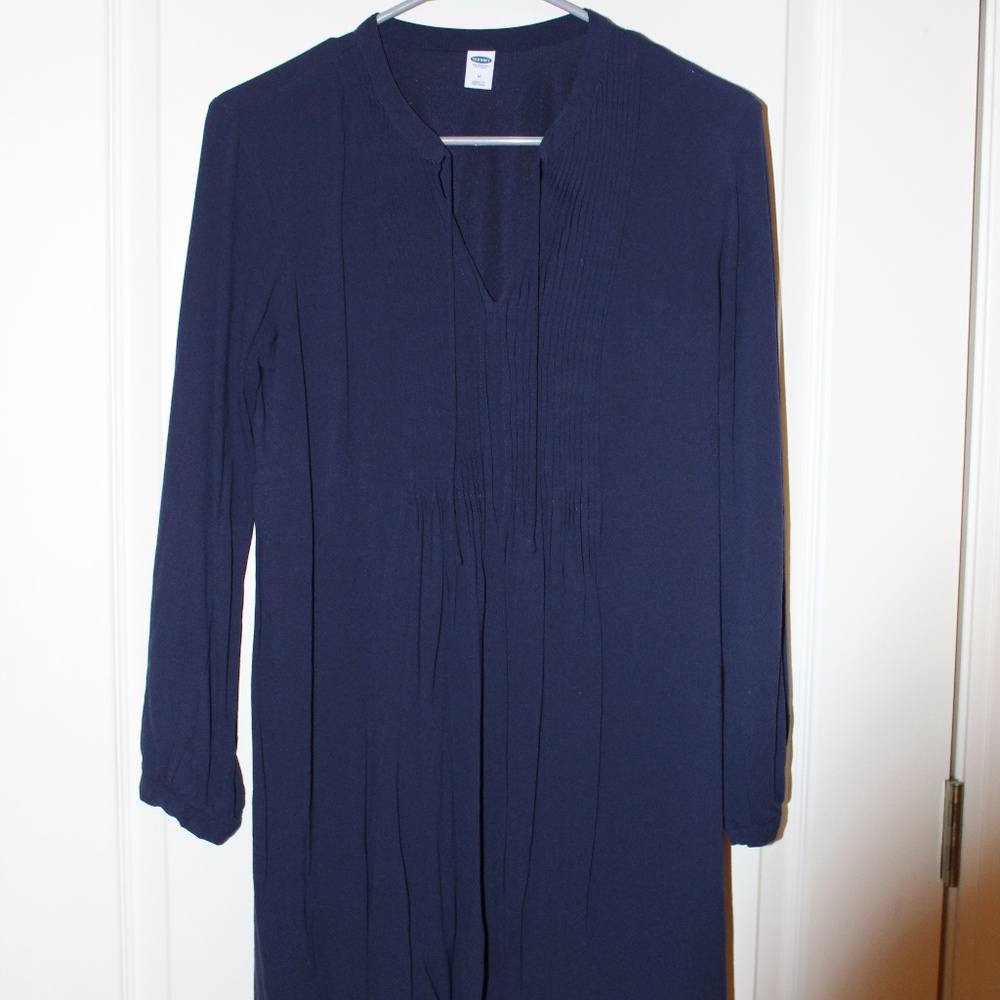 Old Navy Flowy Navy Dress